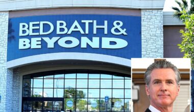 Bed Bath and Beyond returns to California after shuttering all locations, Gavin Newsom celebrates