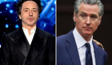 Brutal way Google's Sergey Brin told Gavin Newsom he was ditching California