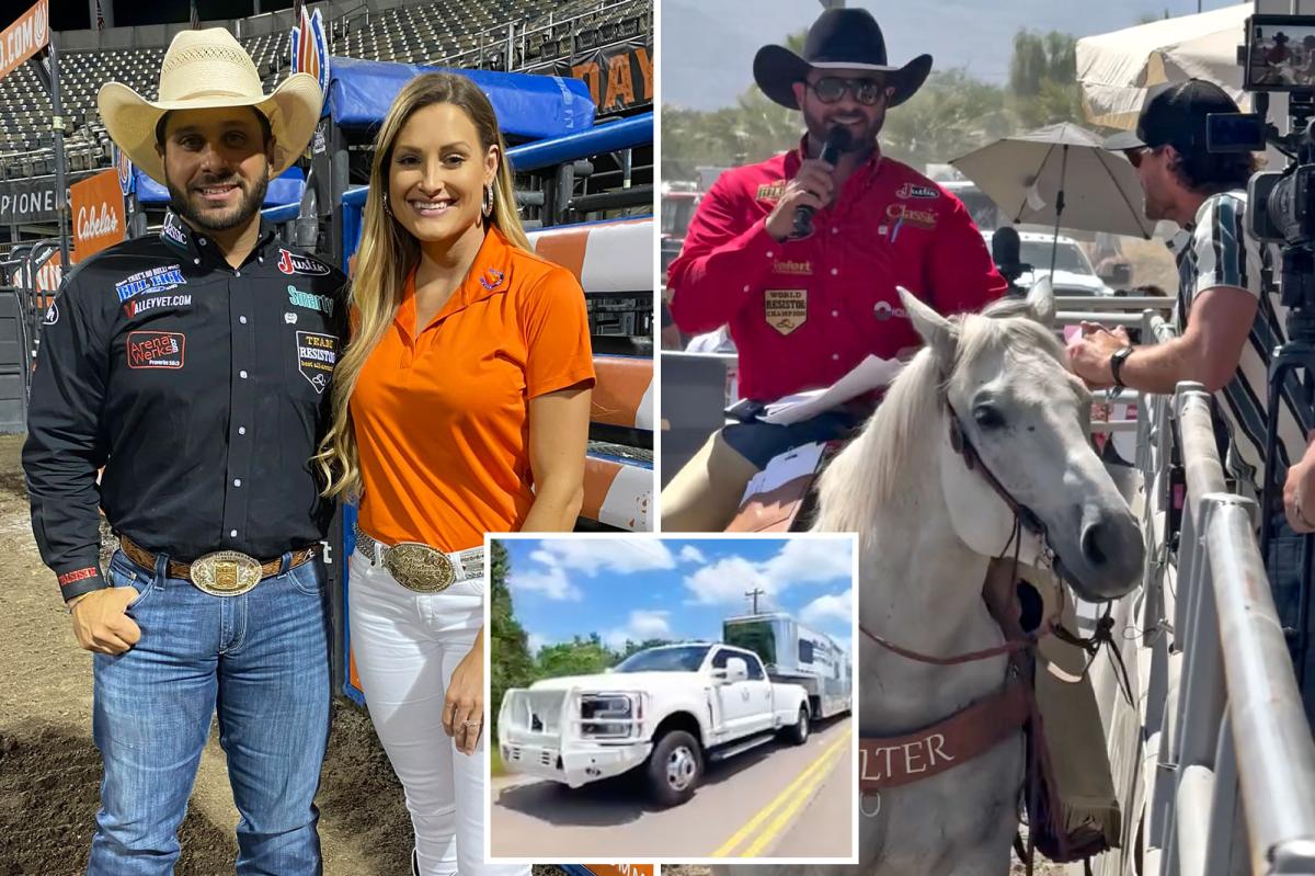 Rodeo announcer has brutal prank played on him hours before show