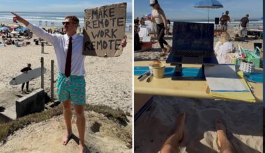 Remote workers descend on San Diego for massive beach meet up -- then the city ruined everything