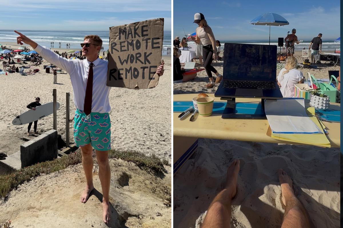 Remote workers descend on San Diego for massive beach meet up -- then the city ruined everything