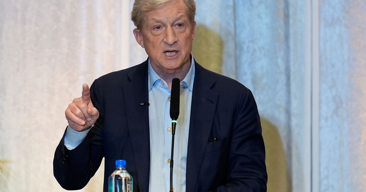 Billionaire Steyer's spending binge dwarfs rival campaigns in California governor's race :: WRAL.com