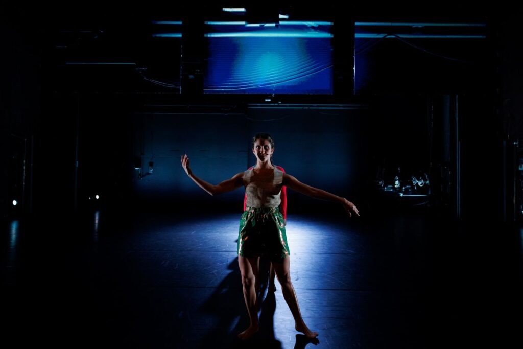 "Open Machine" by Rashaun Mitchell and Silas Riener - Photo by Angel Origgi, courtesy of REDCAT.