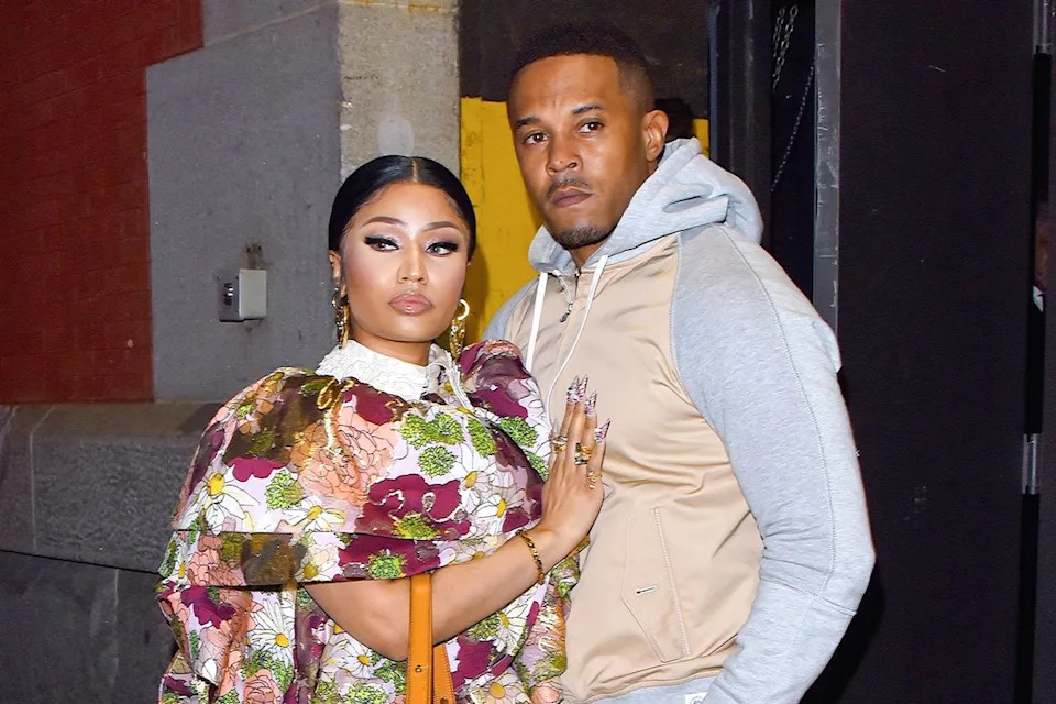 Nicki Minaj with husband Kenneth Petty in New York City in 2020Credit: Robert Kamau/GC Images