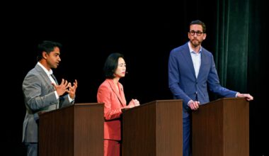 Democrats vying to replace Pelosi flash their differences