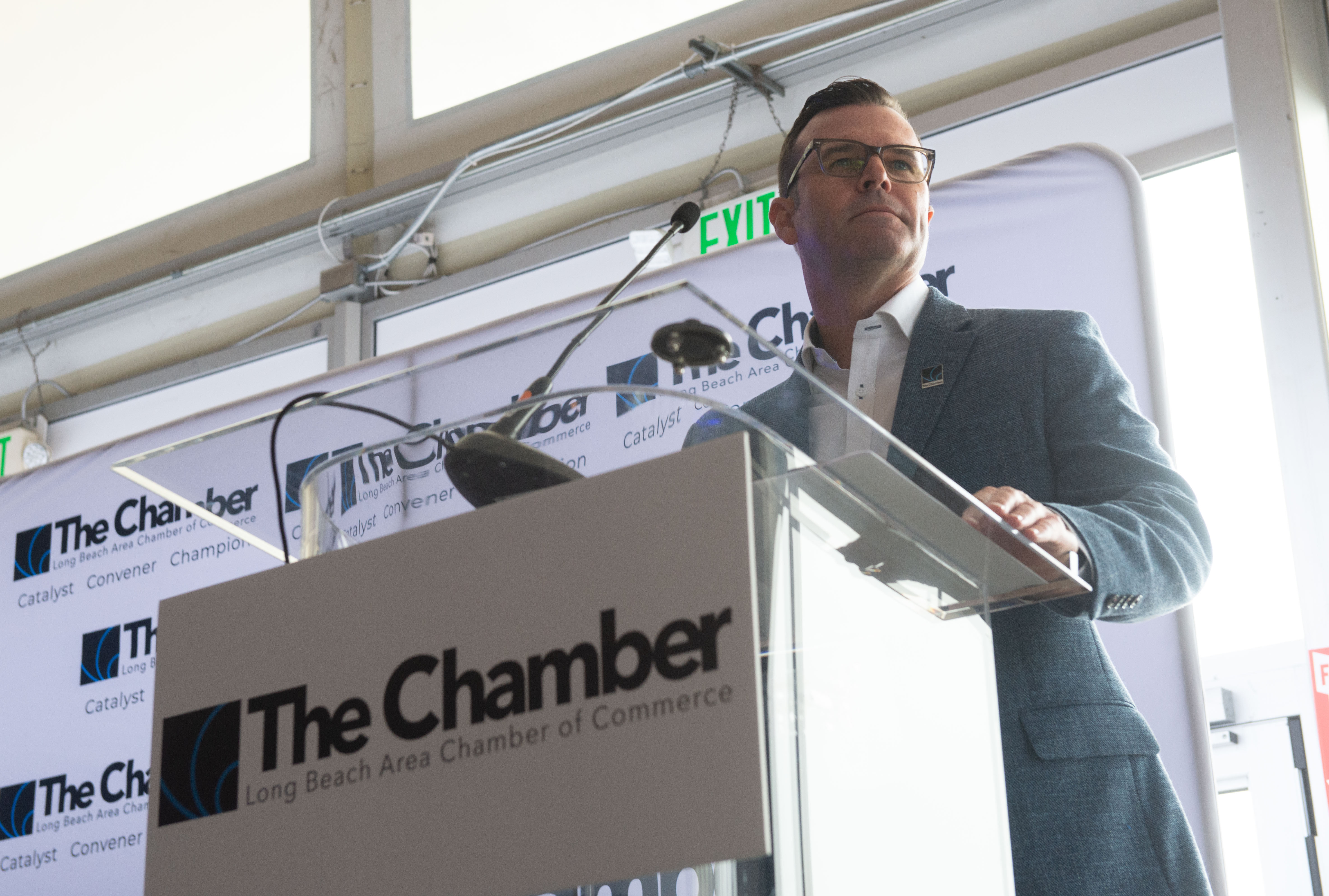 Long Beach Chamber of Commerce President and CEO Jeremy Harris...
