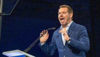 Trump’s meddling may boost Swalwell in California