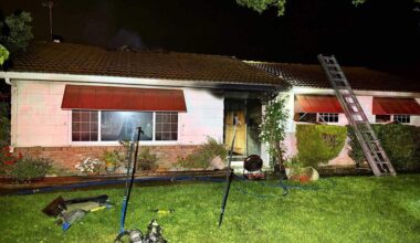 Firefighters rescue woman from burning Sacramento-area home