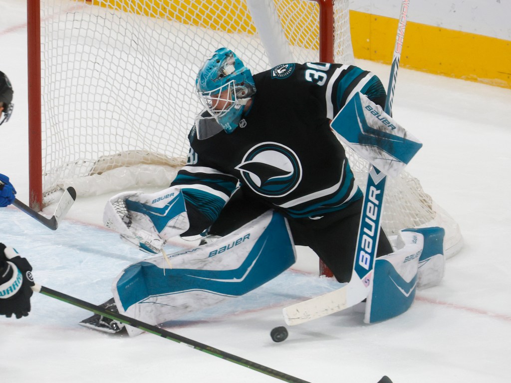 San Jose Sharks start Yaroslav Askarov against Anaheim Ducks. Here's why