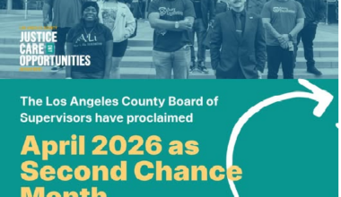 JCOD Marks Second Chance Month with Events Across Los Angeles County -