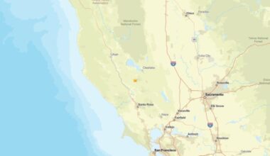 Earthquake of magnitude 2.5 recorded near Cobb, CA on April 2