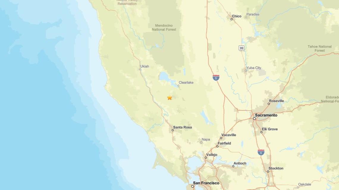 Earthquake of magnitude 2.5 recorded near Cobb, CA on April 2