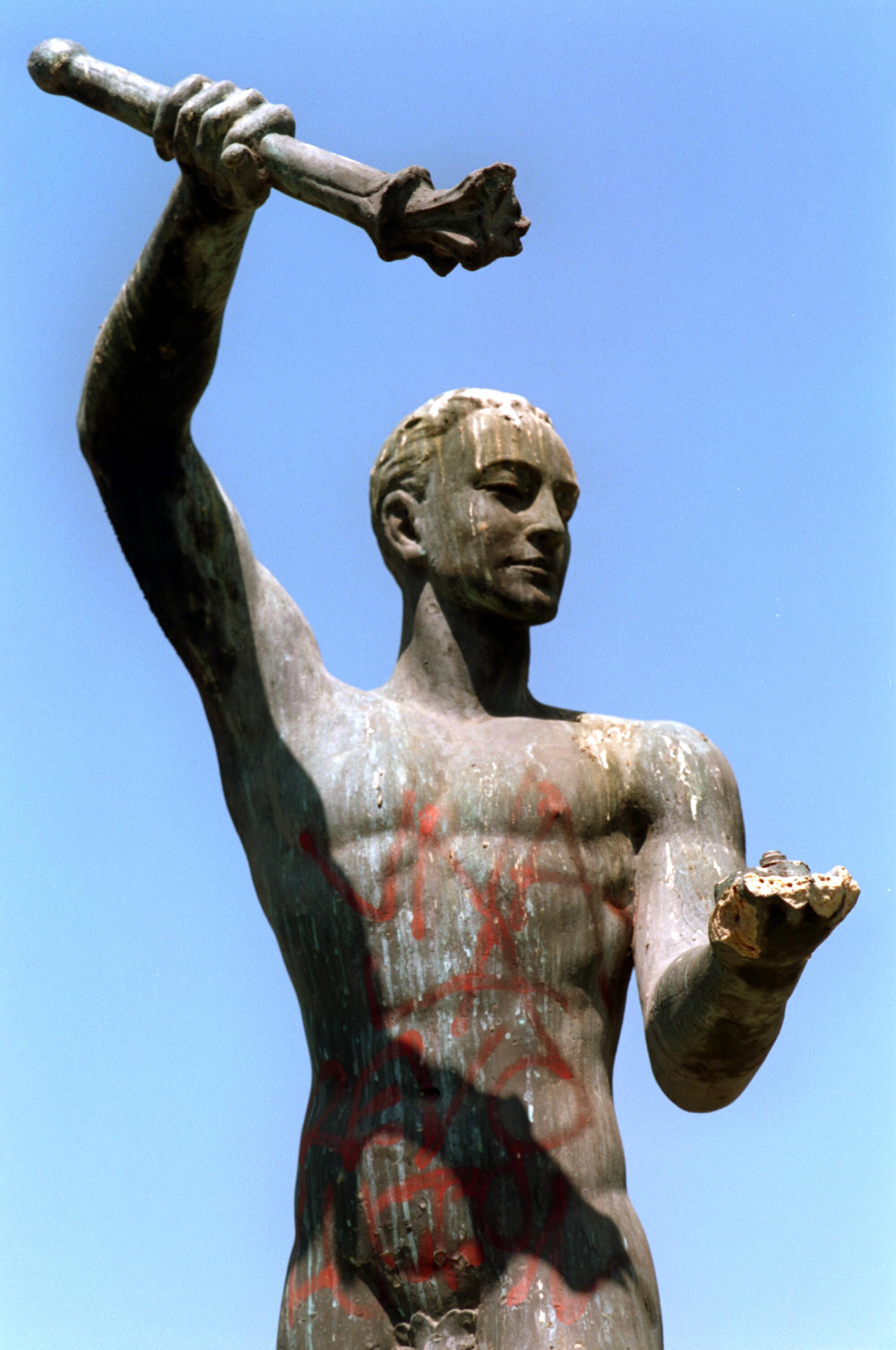 Sculpture of Prometheus