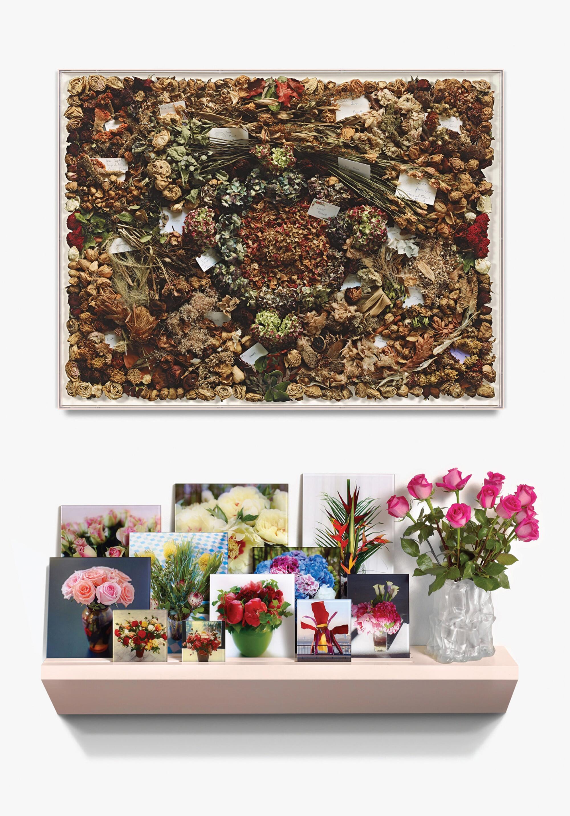 Frank Gehry's dried flowers 