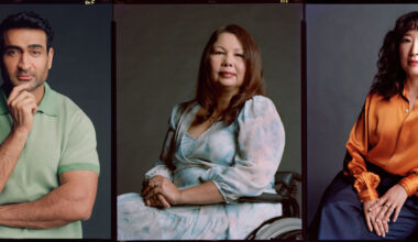 Actor and comedian Kumail Nanjiani, left, United States Sen. Tammy Duckworth (D-Ill.) and actor Sandra Oh appear in  Eugene Yi’s HBO original documentary “The A List: 15 Stories from Asian and Pacific Diasporas.”