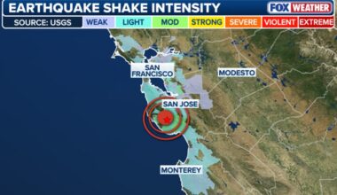 Powerful magnitude 4.6 earthquake rattles cities across central California