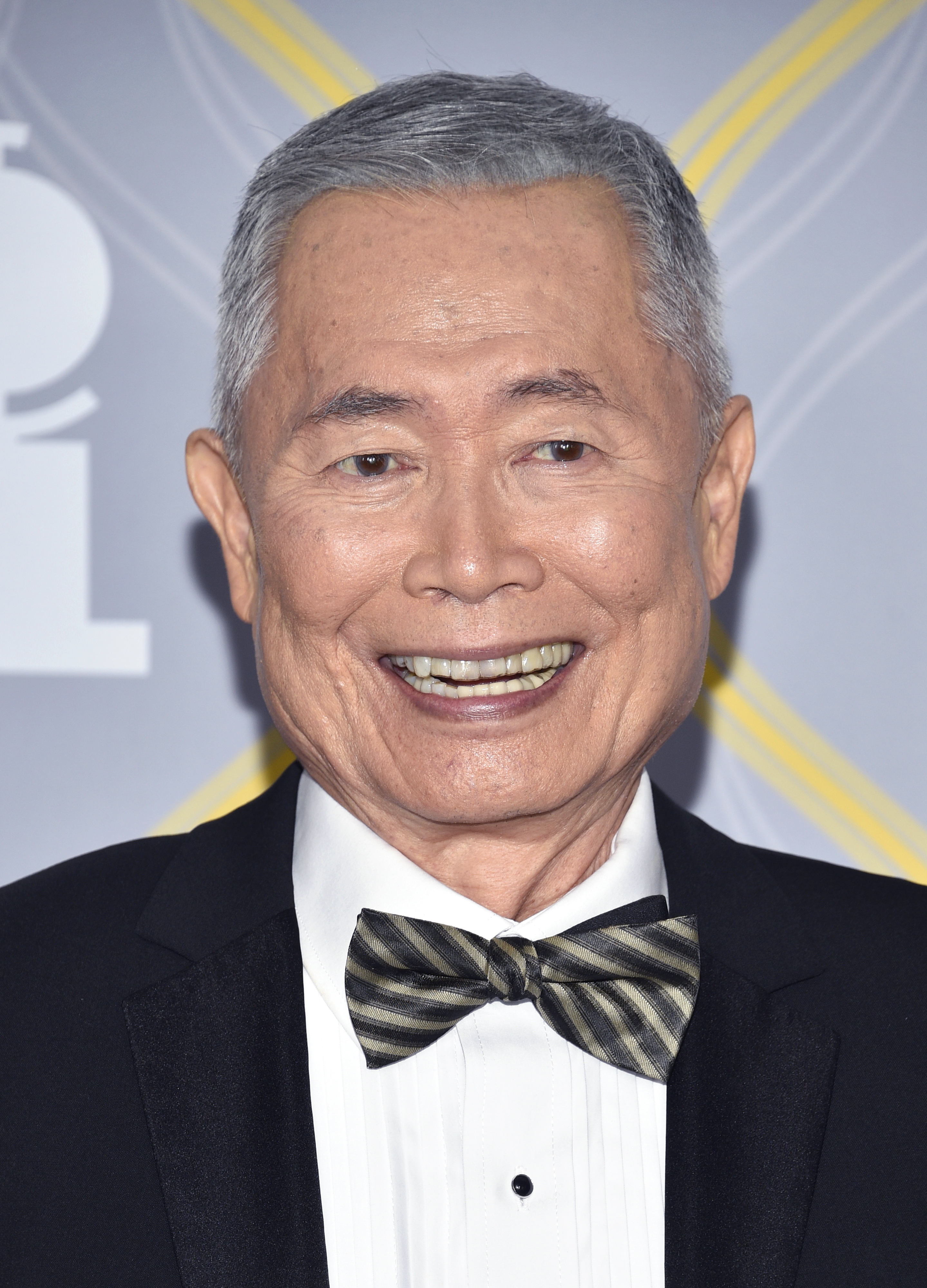 George Takei arrives at the 75th annual Tony Awards on...