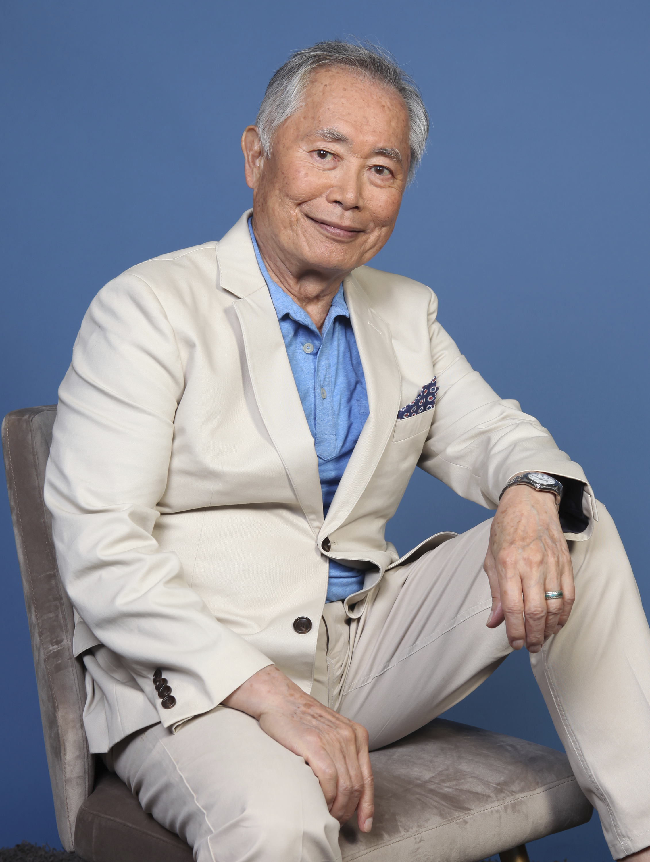 George Takei poses for a portrait to promote the television...