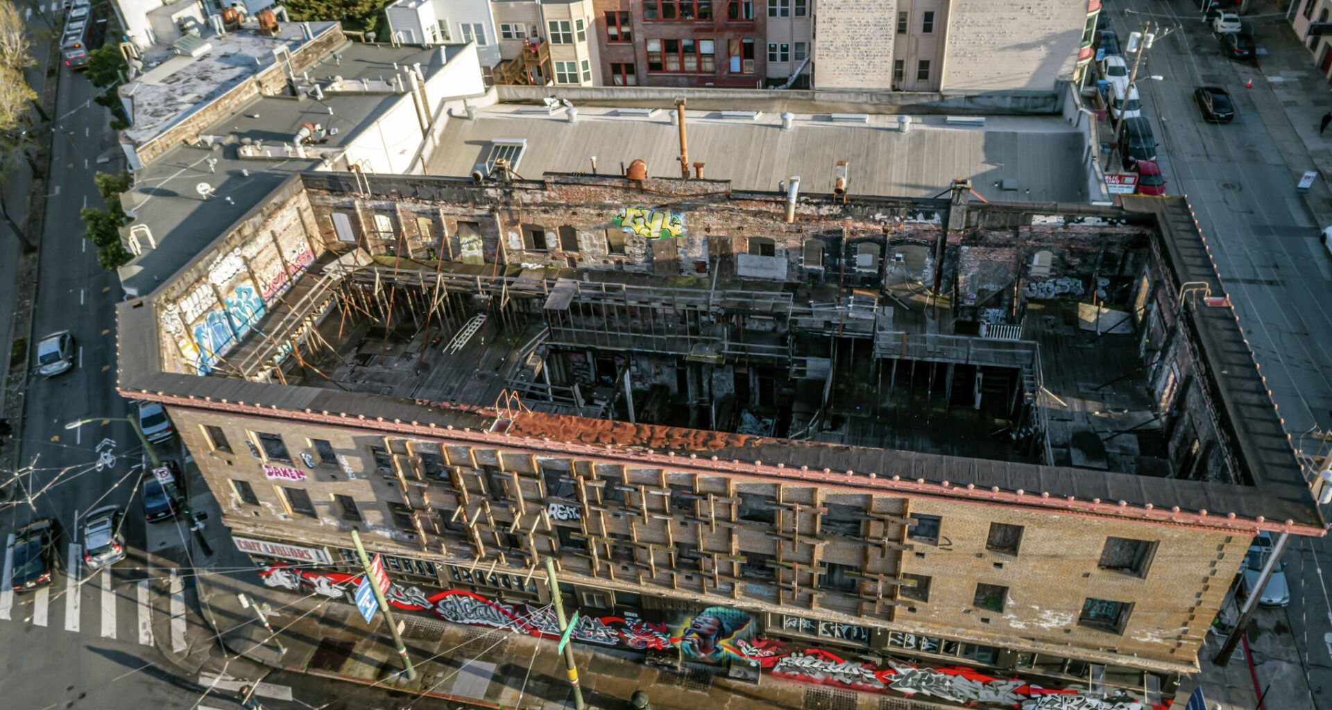Appeal halts demolition of fire-damaged North Beach building