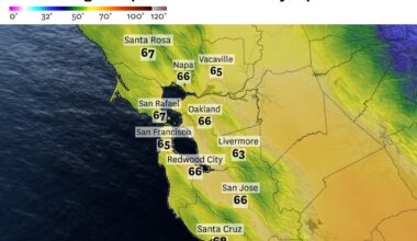 Bay Area weather is set for another warming trend ahead