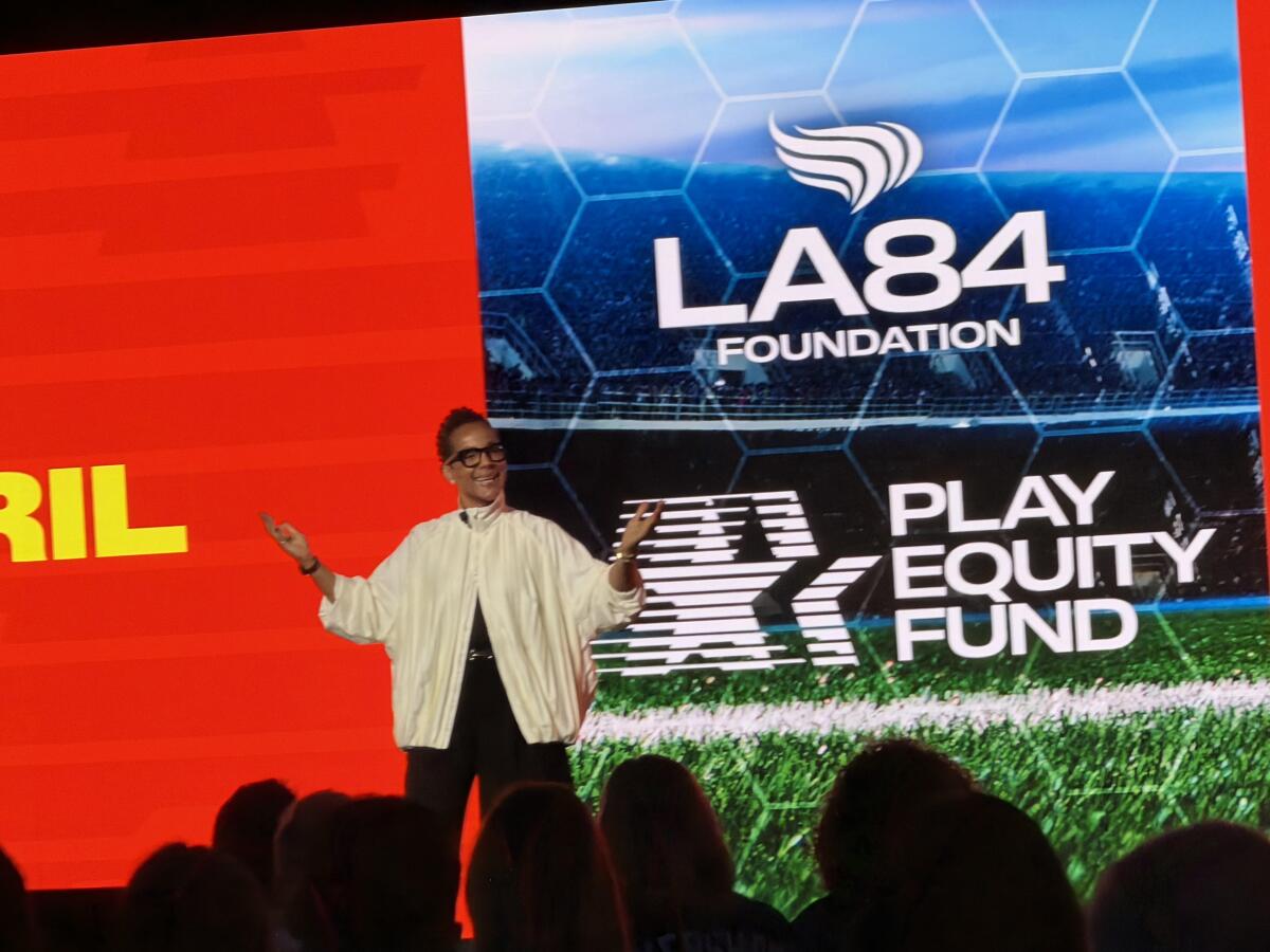 LA84 Foundation CEO Renata Simile.