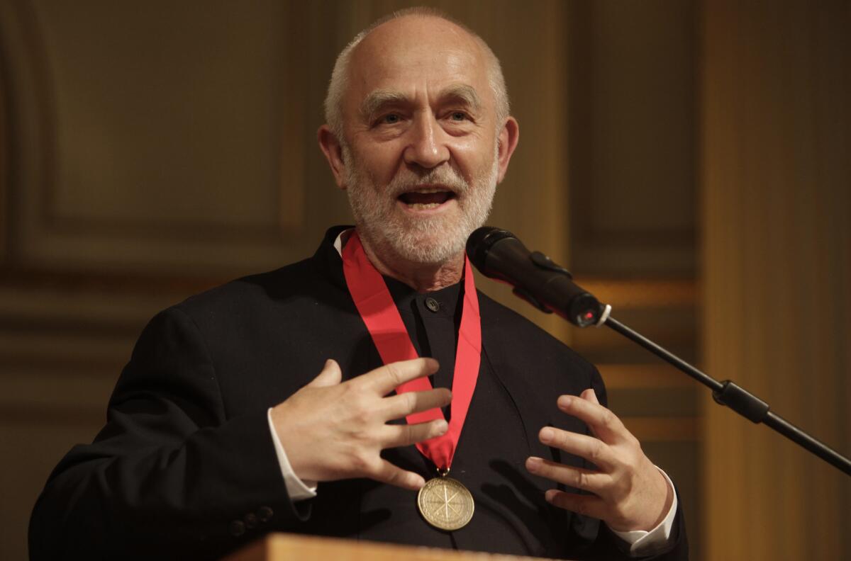 Swiss architect Peter Zumthor, who designed LACMA's new Geffen Galleries, received the Pritzker Architecture Prize in 2009.