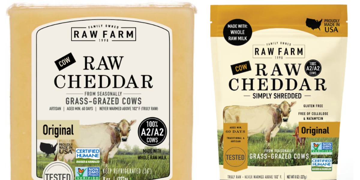 Raw dairy farm recalls some cheese products as FDA investigates E. coli outbreak