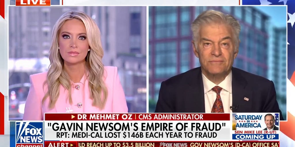 Dr. Oz calls out Newsom over California health care fraud allegations