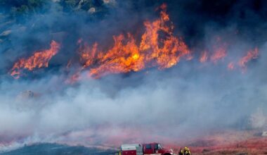 Springs Fire in southern California reaches 45% containment as evacuations continue