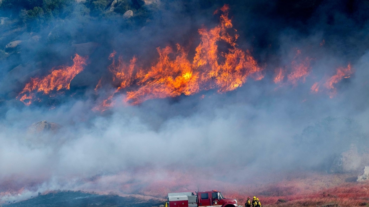 Springs Fire in southern California reaches 45% containment as evacuations continue