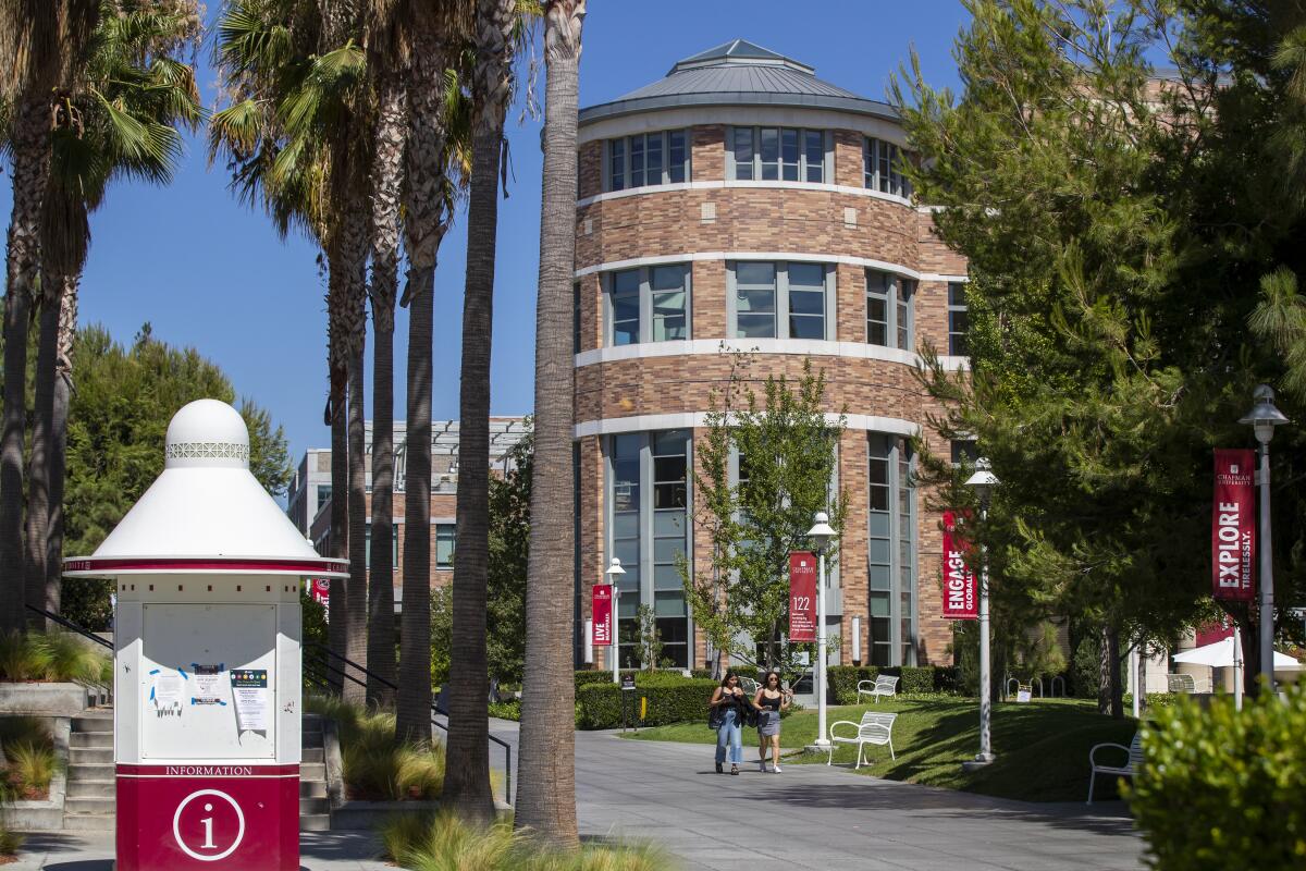 Chapman University's new discrimination and harassment policy has been in effect since September.