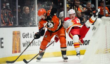 Ryan Strome scores against former team, Ducks' late-season skid extends to 5 with 5-3 loss to Flames
