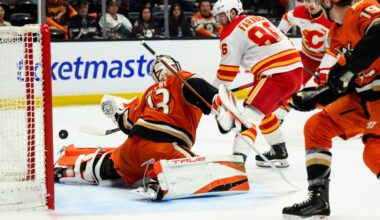 Ducks’ rally falls short against Flames in 5th straight loss – San Gabriel Valley Tribune