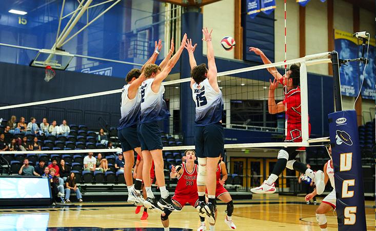 Men's Volleyball Takes Second Victory Over CSUN