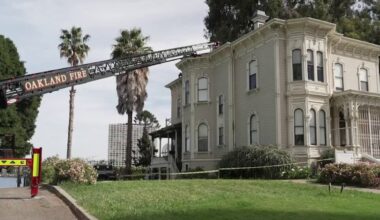 Fire damages historic Camron-Stanford House at Lake Merritt