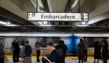 BART equipment issue at Embarcadero station in SF causes delays