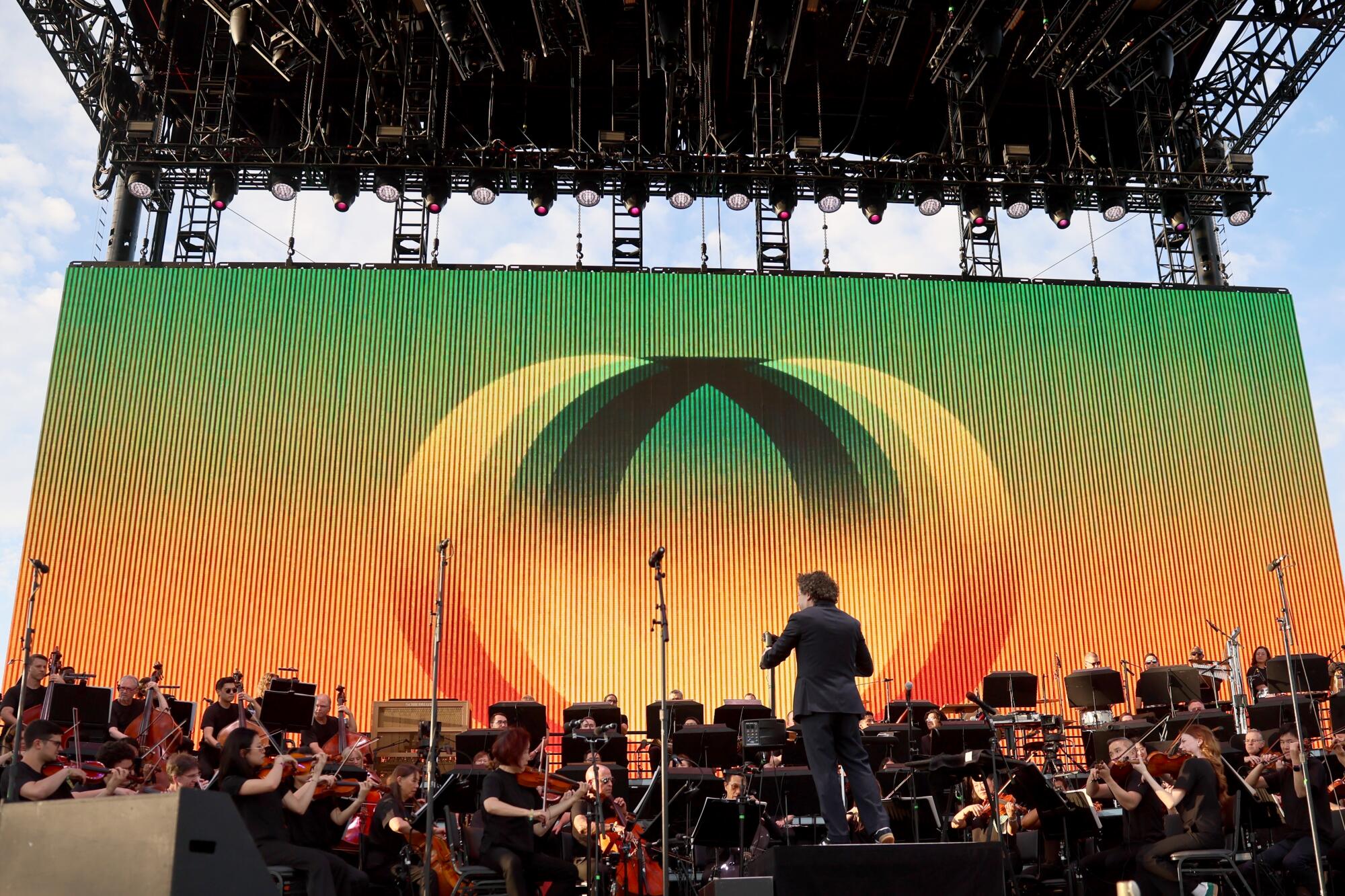 Gustavo Dudamel conducts the L.A. Phil at Coachella