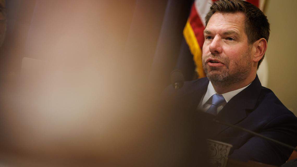 Eric Swalwell emerges as California’s anti‑Trump gladiator