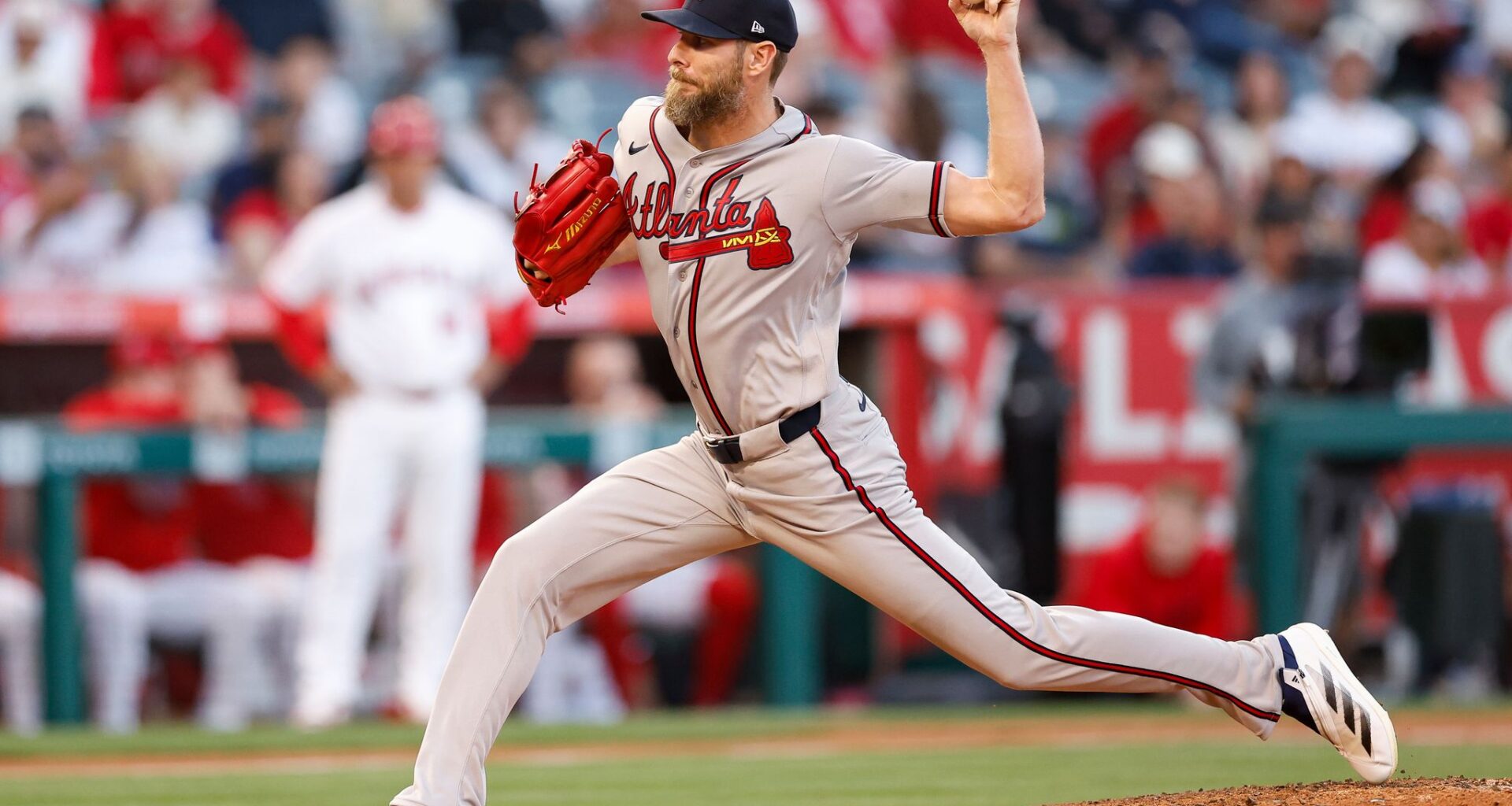 Soriano pitches Angels past Sale and Braves 6-2 with help from homers by Neto, Adell