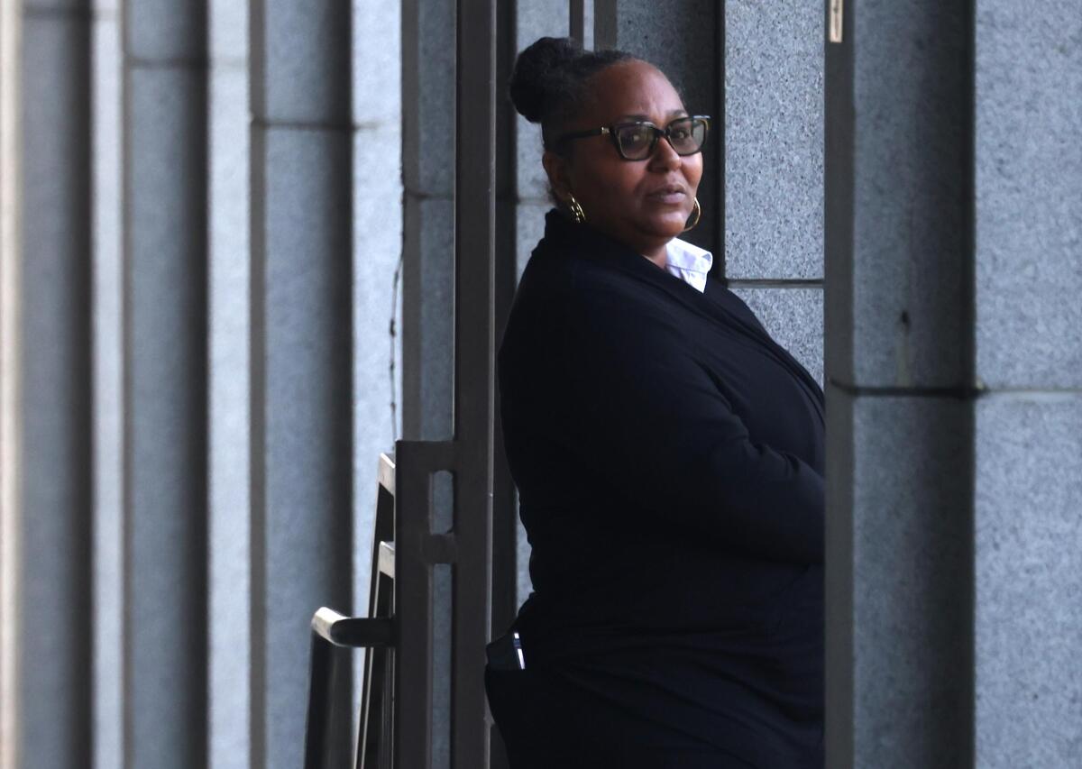 Taneha Brooks is an L.A. County probation officer listed as the top defendant in the "gladiator fight" case.