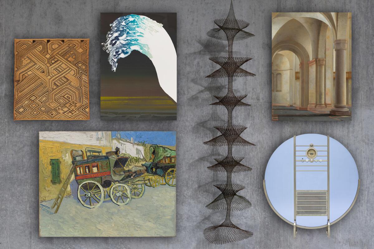 A photo composite of works of art.