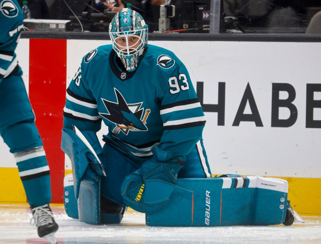 San Jose Barracuda's Laurent Brossoit nominated for Bill Masterton Trophy