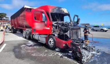 Golden Gate Bridge truck fire snarls traffic into S.F.