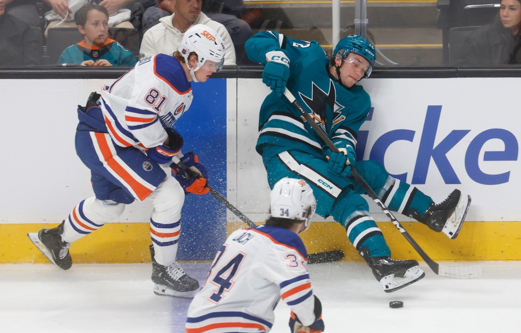 San Jose Sharks unable to slow down Edmonton Oilers, Connor McDavid