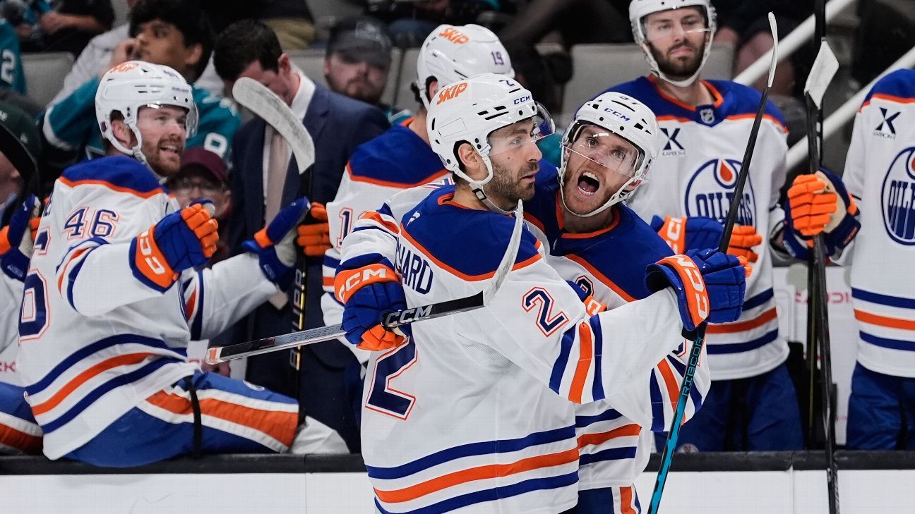 Connor McDavid nets hat trick on 5-point night to lift Oilers