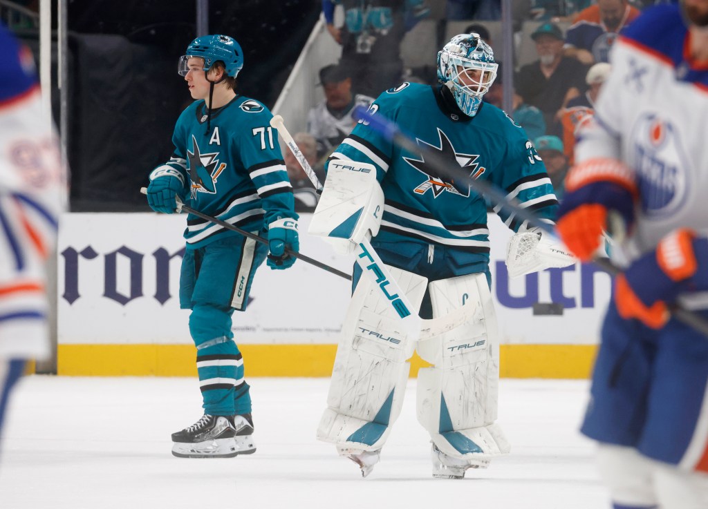 San Jose Sharks' playoff hopes shrink after loss to Edmonton Oilers