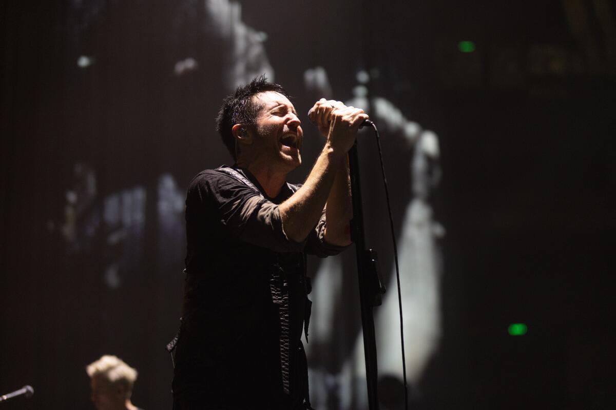 Trent Reznor of  Nine Inch Nails