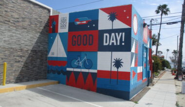 It’s a Good Day mural in Crown Point! – Cool San Diego Sights!