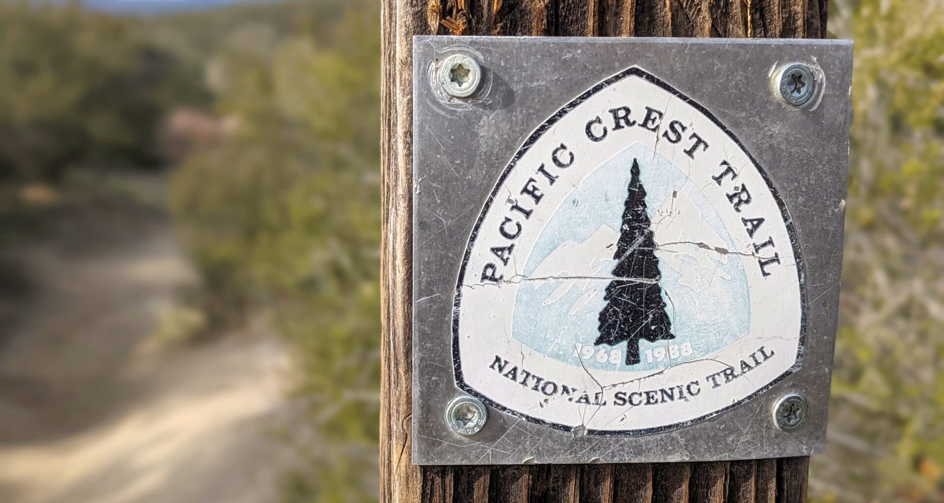 Warner Springs Pacific Crest Trail sign