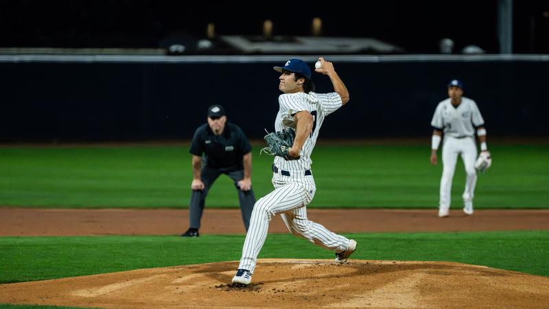 Anzai Tosses Historic One-Hit Shutout in Series-Opening Win Over Cal State Bakersfield